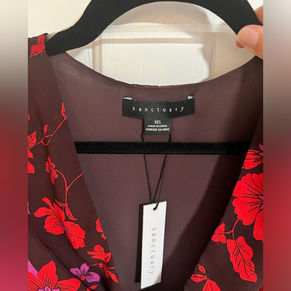 Sanctuary Sheer Twist Top Night Wish - Picture 6 of 7